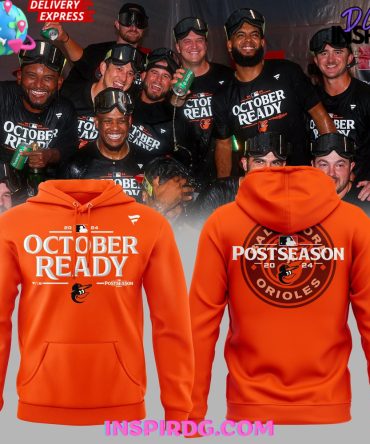 Baltimore Orioles October Ready 2024 Orange Hoodie