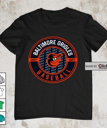 Baltimore Orioles Baseball Since 1970 Stitches Shirt