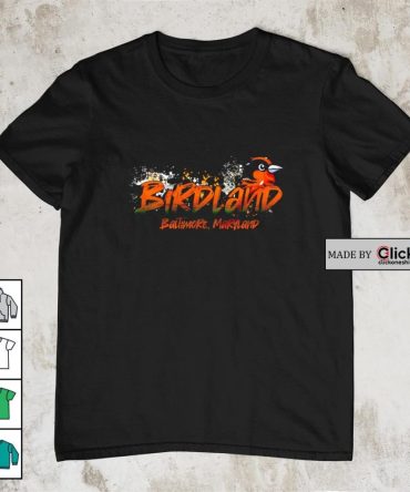Baltimore Orioles Birdland Graffiti Maryland Shirt