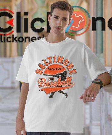 Baltimore Orioles Oriole Baseball Crewneck Shirt