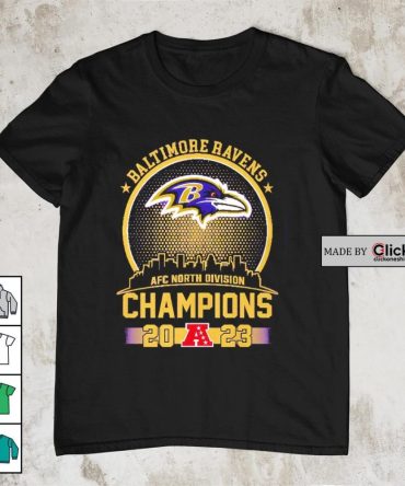 Baltimore Ravens 2023 Go Ravens Champions Shirt