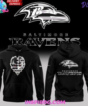 Baltimore Ravens American Pride Special Black Hoodie