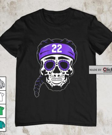 Baltimore Ravens Derrick Henry 22 Sugar Skull Shirt