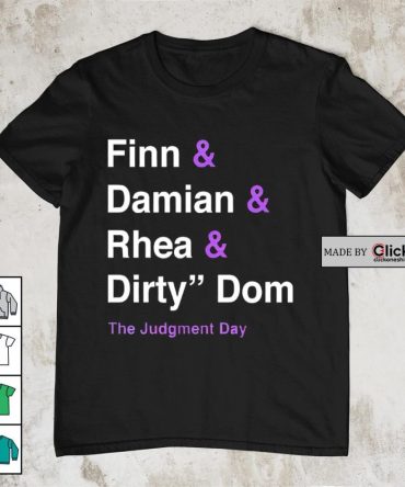 Baltimore Ravens Finn Damian Rhea And Dirty Dom The Judgment Day Shirt