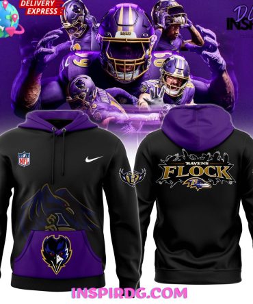 Baltimore Ravens Flock Special Hoodie