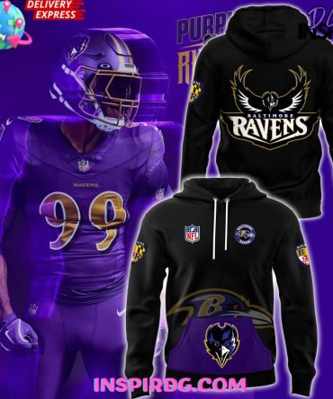 Baltimore Ravens Purple Reign Special Hoodie
