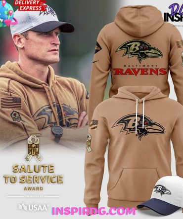 Baltimore Ravens Salute To Service Award 2024 Hoodie
