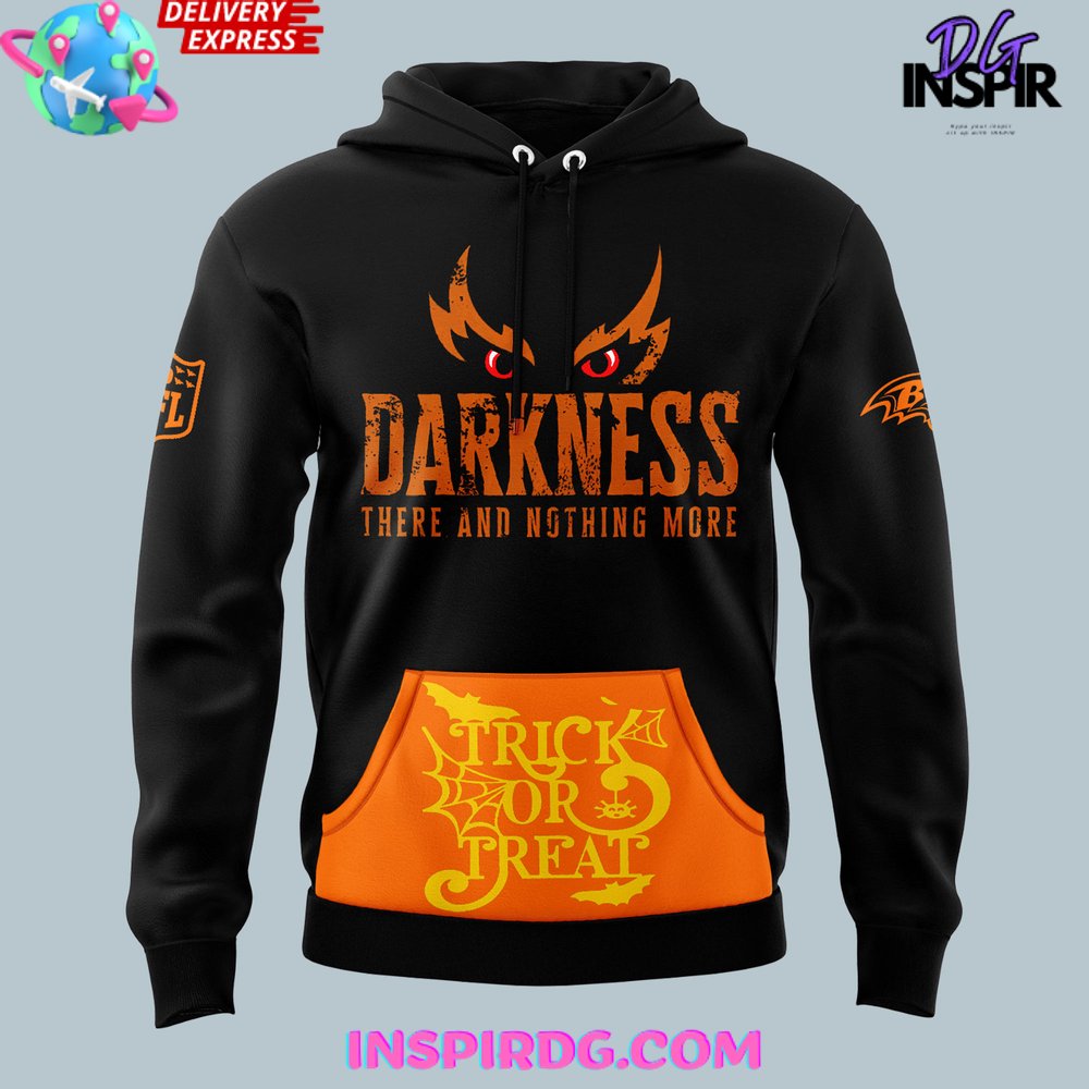 Baltimore Ravens Trick Or Treat 2024 Hoodie - Image 2