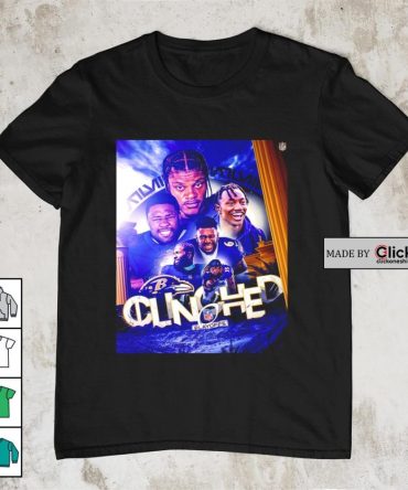 Baltimore Ravens Clinched Nfl Playoffs Poster Shirt