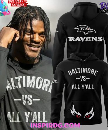 Baltimore Ravens Vs All Y’All All Over Print Hoodie, 3D Hoodie