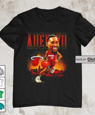 Bam Adebayo Miami Heat City View Shirt