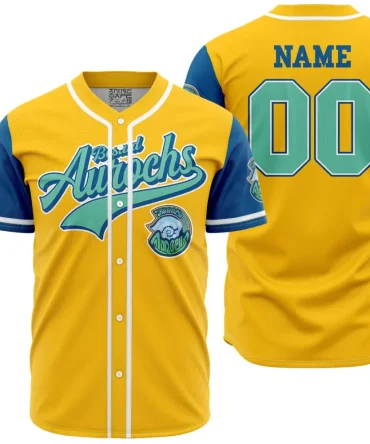 Personalized Besaid Aurochs Final Fantasy Baseball Jersey