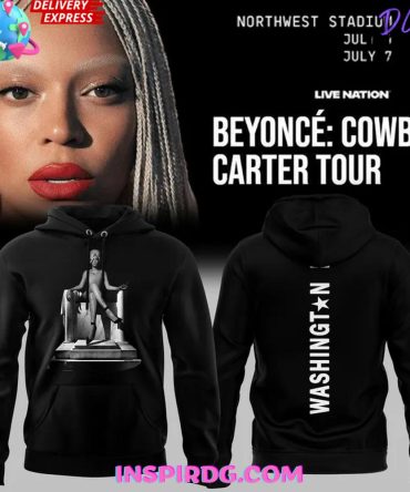 Beyoncé X Washington Dc 2025 Black Special All Over Print Hoodie