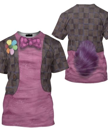 Inside Out T-Shirt Disney Bing Bong Inside Out Costume T-Shirt Pink Unisex