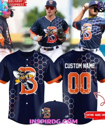 Binghamton Rumble Ponies B-Mets Night On-Field Baseball Jersey