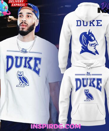 Blue Devils Duke X Ovo Special All Over Print Hoodie