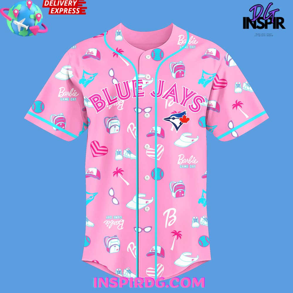 Blue Jays Barbie Game Day Limited Baseball Jersey - Image 2