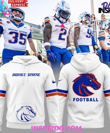 Boise State Broncos Football Special White Hoodie