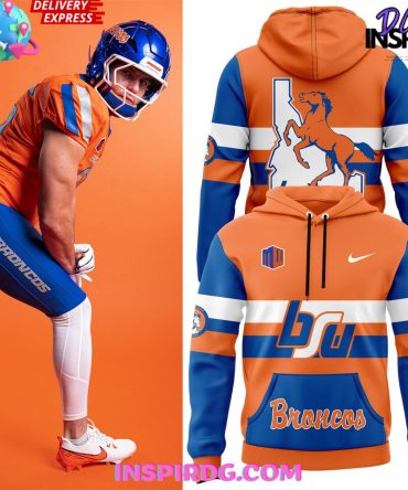 Boise State Broncos New Version 2025 Throwback Hoodie