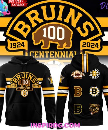 Boston Bruins Centennial 1924-2024 Hoodie