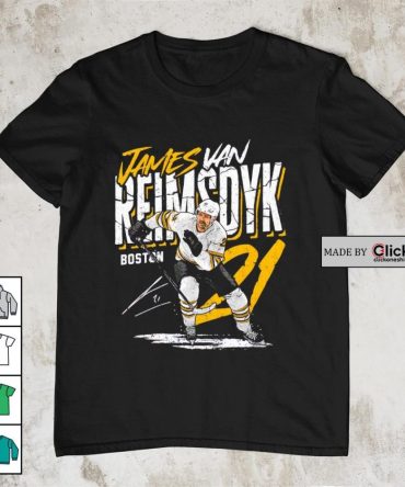 Boston Bruins James Van Reimsdyk Signature Shirt