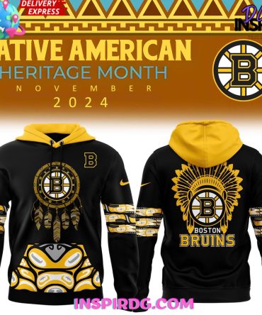 Boston Bruins Native American Heritage Month Special Hoodie