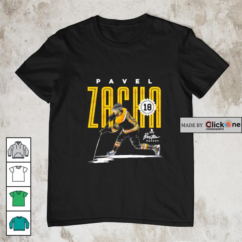 Boston Bruins Pavel Zacha 18 Shirt