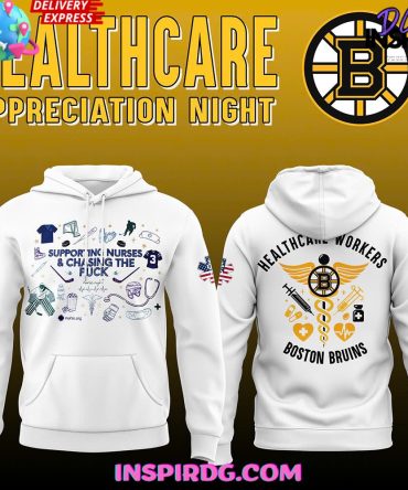 Boston Bruins X Healthcare Appreciation Night Spirit All Over Print Hoodie, 3D Hoodie