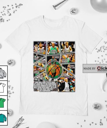 Boston Celtics 2008 Celtis Finish Off Lakers For 17Th Nba Champions All Players Shirt