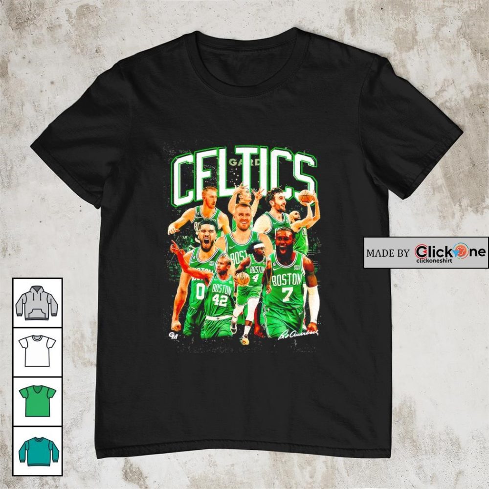 Boston Celtics 23-24 Team Vintage Graphic Shirt