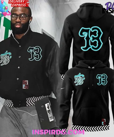 Boston Celtics Jaylen Brown 2025 Limited Edition All Over Print Hoodie