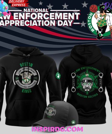 Boston Celtics Law Enforcement Appreciation Special Hoodie