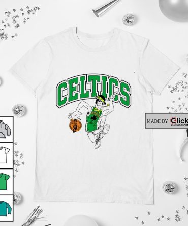 Boston Celtics Leprechaun Dancing St Patrick'S Day Shirt
