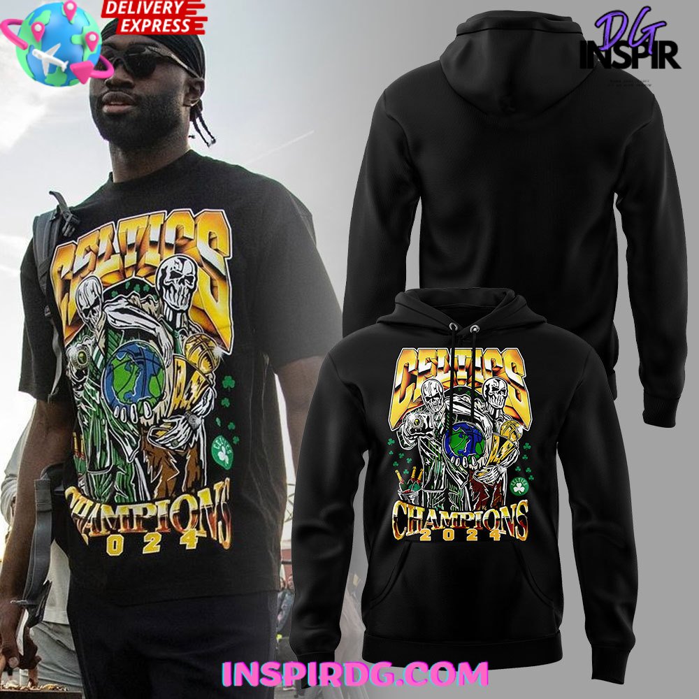 Boston Celtics Nba Champions 2024 Hoodie