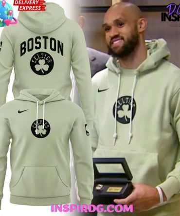Boston Celtics Nike Nba Championship Celebration All Over Print Hoodie, 3D Hoodie