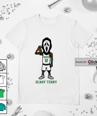 Boston Celtics Terry Rozier Scary Terry Ghostface Shirt