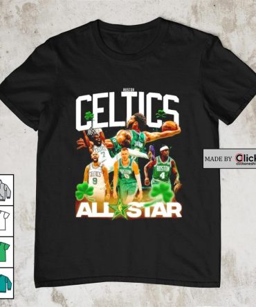 Boston Celtics All Star Lineup Shirt