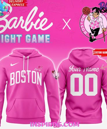 Boston Celtics X Barbie Night Game 2025 Nba All Over Print Hoodie, 3D Hoodie