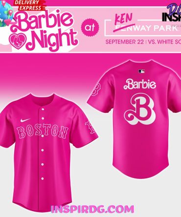 Boston Red Sox Barbie Night 2024 Baseball Jersey
