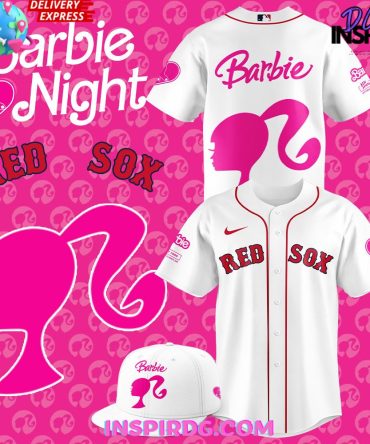 Boston Red Sox Barbie Night Game 2024 White Baseball Jersey