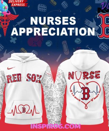 Red Sox Nurse Appreciation Hoodie - Perfect Gift For Healthcare Heroes