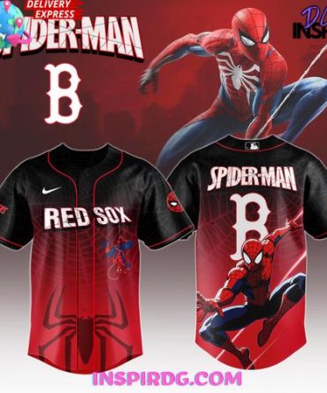 Boston Red Sox Spider Man Game Night 2025 Baseball Jersey