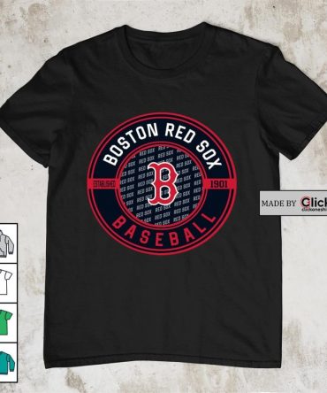 Boston Red Sox Baseball Established 1901 Stitches Shirt