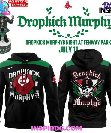 Boston Red Sox X Dropkick Murphys Night 2025 All Over Print Hoodie