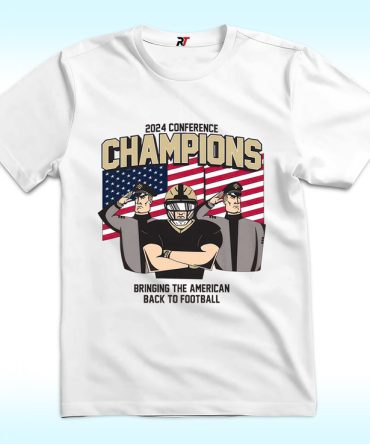 Bringing The American Back To Football Shirt, Army Black Knights 2024 Conference Champions