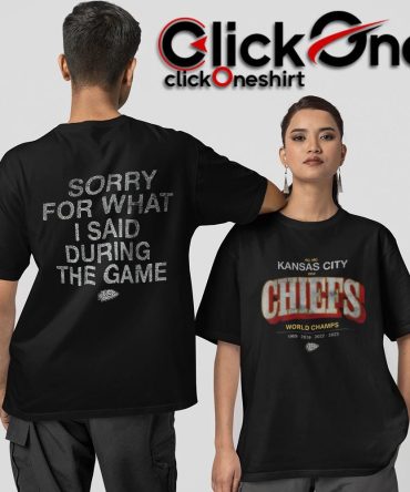 Brittany Mahomes Nfl Kansas City Chiefs Game Day Two-Sided T-Shirt