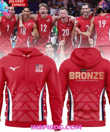 Bronze Medals Olympic Usa Volleyball Team Hoodie