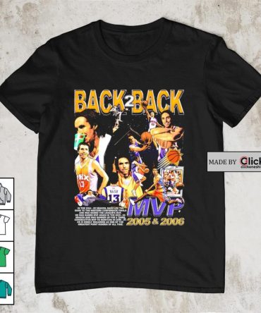 Brooklyn Nets Steve Nash Back 2 Back Mvp Shirt