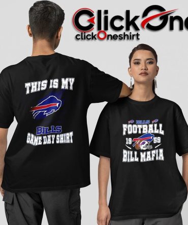 Buffalo Bills Football Bill Mafia This Is My Bills 1959 Two-Sided T-Shirt