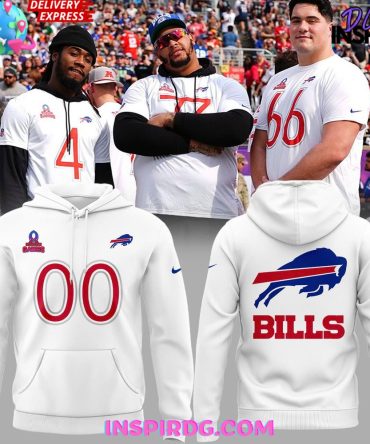 Buffalo Bills Pro Bowl Games 2025 Special All Over Print Hoodie, 3D Hoodie